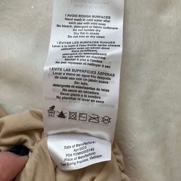 A Pea in the Pod Maternity Swimsuit L Blue Floral Ruffle Strap One Piece NWT - Picture 8 of 11